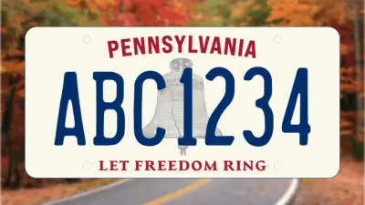 Pa. rolls out new Liberty Bell license plates as part of tourism push