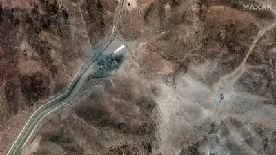 US airstrikes leave a mark on Iran’s nuclear sites, Maxar satellite images reveal