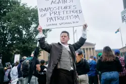 We don’t do kings here: Photos from Philadelphia’s ‘No Kings’ protest